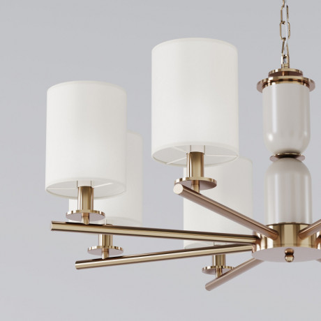 Подвесная люстра Eurosvet 60146/8 латунь