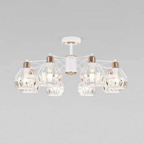 Люстра на штанге Eurosvet 70075/8 белый