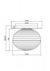 Накладной светильник Maytoni MOD268CL-01G