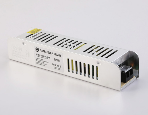 Блок питания для светодиодной ленты Ambrella Light GS8652