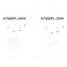 Люстра на штанге ARTE Lamp A7585PL-5WH