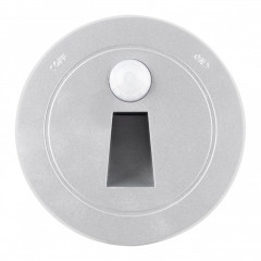 Трековая система розеток Arte Milano 397953TLS/LWS Silver