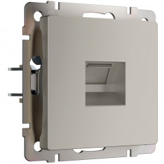 Розетка Werkel W1281004 дымчатый