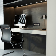 Розетка Werkel W1281004 дымчатый