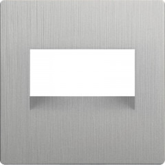 Клавиша/Накладка Werkel WL09-RJ45+RJ45-CP серебряный рифленый