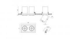 Спот DesignLed SPL-SQ2-12-NW