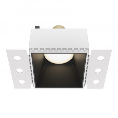 Встраиваемый светильник Maytoni Technical DL051-01-GU10-SQ-WB