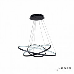 Подвесная люстра iLedex D098-3 (800x600x400) BK