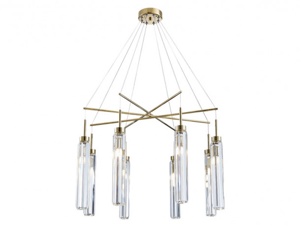 Подвесная люстра Newport 4524+4/S gold