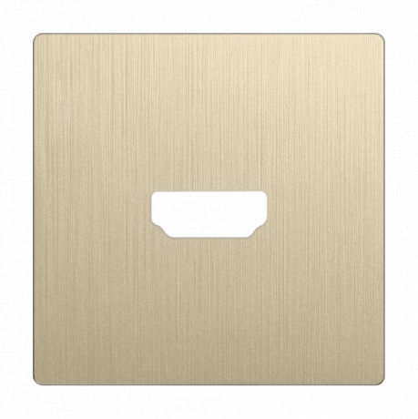 Клавиша/Накладка Werkel WL10-HDMI-CP шампань рифленый