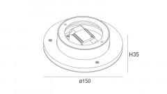 Бра DesignLed ML-R200-BL-WW