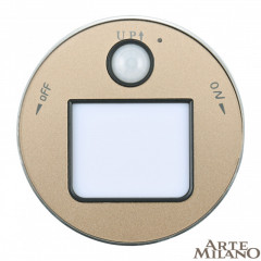 Трековая система розеток Arte Milano 380011TLS/LWS Gold