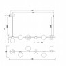 Подвесная люстра Freya FR5232PL-06B