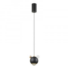 Потолочный детский светильник Crystal Lux AMIGO SP LED BLACK