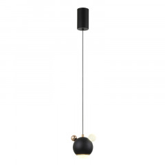 Потолочный детский светильник Crystal Lux AMIGO SP LED BLACK