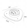 Бра DesignLed ML-TR153-BL-WW