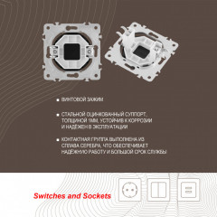 Клавиша/Накладка Arte Milano 202.50-1.black