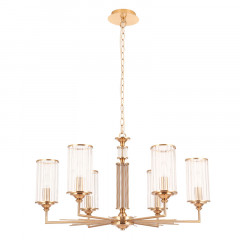 Подвесная люстра Crystal Lux GLORIA SP6 BRASS