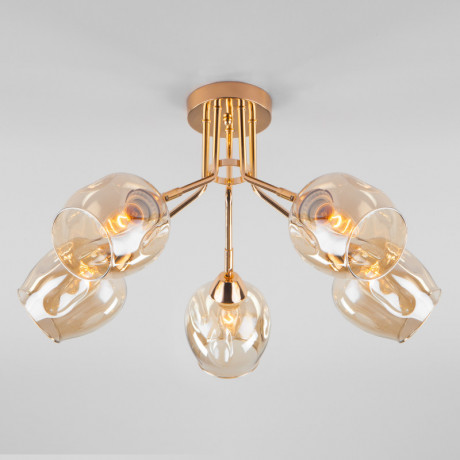 Люстра на штанге Eurosvet 30164/5 золото