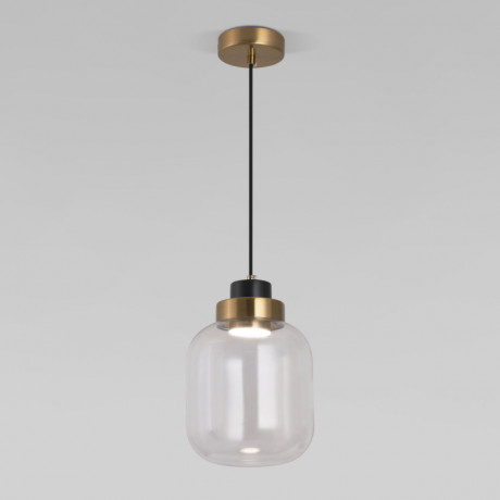 Подвесной светильник Eurosvet 50240/1 LED прозрачный