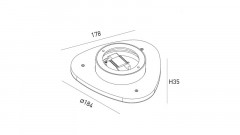 Бра DesignLed ML-TR184-BL-WW