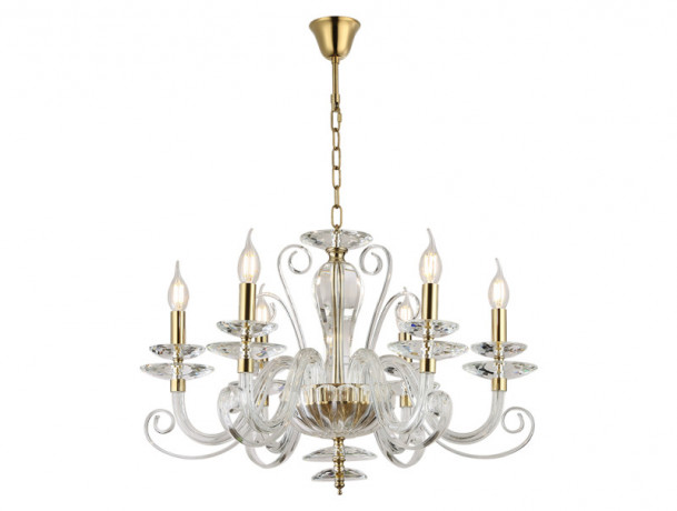 Подвесная люстра Newport 8576/C gold polished
