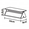 Бра ARTE Lamp A6164AP-1WH