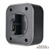 Трековая система розеток Arte Milano 380022TLS/LWS Black