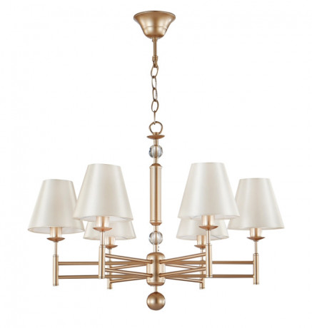 Подвесная люстра Crystal Lux FLAVIO SP6 GOLD