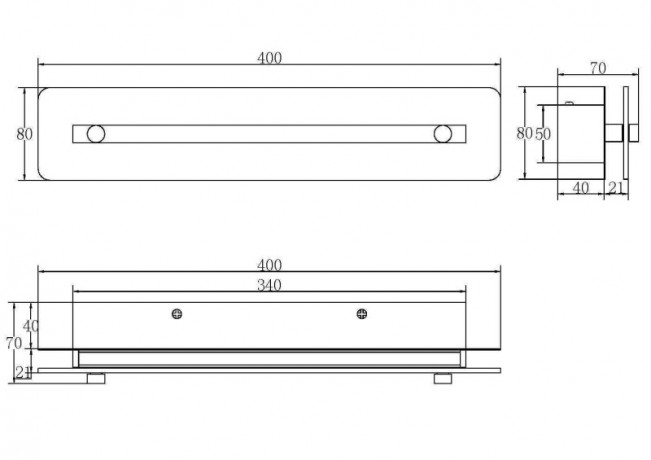 Бра Maytoni P091WL-L7G3K