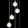 Каскадная люстра Crystal Lux GASPAR SP9 D300 WHITE