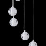 Каскадная люстра Crystal Lux GASPAR SP9 D300 WHITE