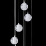 Каскадная люстра Crystal Lux GASPAR SP9 D300 WHITE