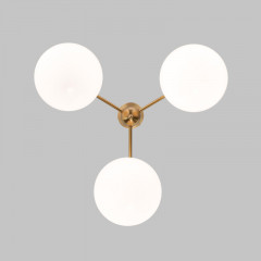 Люстра на штанге Eurosvet 60147/3 латунь