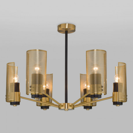 Люстра на штанге Eurosvet 70139/6 латунь