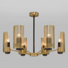 Люстра на штанге Eurosvet 70139/6 латунь