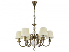 Подвесная люстра Newport 3106/C black brass без абажуров
