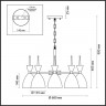 Подвесная люстра LUMION 3785/6