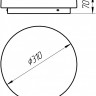 Накладной светильник ARTE Lamp A6836PL-1WH