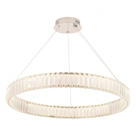 Подвесная люстра Crystal Lux MUSIKA SP70W LED CHROME