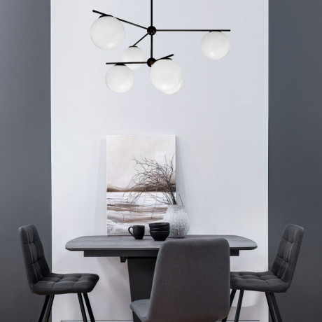 Люстра на штанге Eurosvet 60147/6 черный