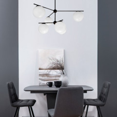 Люстра на штанге Eurosvet 60147/6 черный