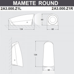Светильник настенный Fumagalli 2A3.000.000.WXZ1L