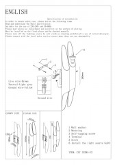 Бра Crystal Lux CLT 332W4-V2 BL-GO