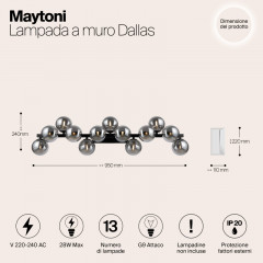 Бра Maytoni MOD547WL-13B