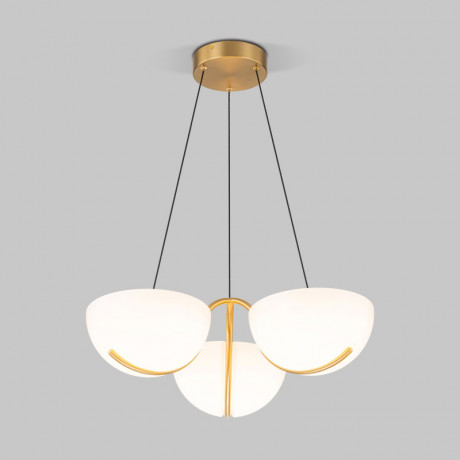 Подвесная люстра Eurosvet 50083/3 LED золото