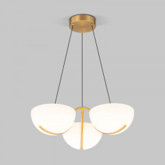 Подвесная люстра Eurosvet 50083/3 LED золото