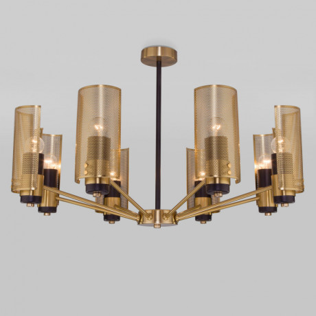 Люстра на штанге Eurosvet 70139/8 латунь