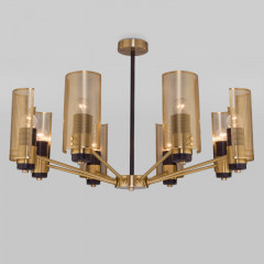 Люстра на штанге Eurosvet 70139/8 латунь