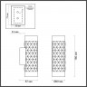 Бра Odeon Light 4287/2W